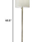 Floor Lamp Classic Silhouette Brass Metal