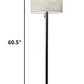 Floor Lamp Classic Silhouette Dark Bronze Metal