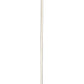 Minimalist Ambient Glow Led Floor Lamp With Dimmer In Brushed Steel And White Marble