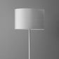 White On White Metal Table Lamp