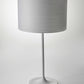 White On White Metal Table Lamp