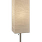 Wildside Paper Shade With Walnut Wood Table Lamp