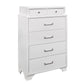 White Chest With 6 Drawers