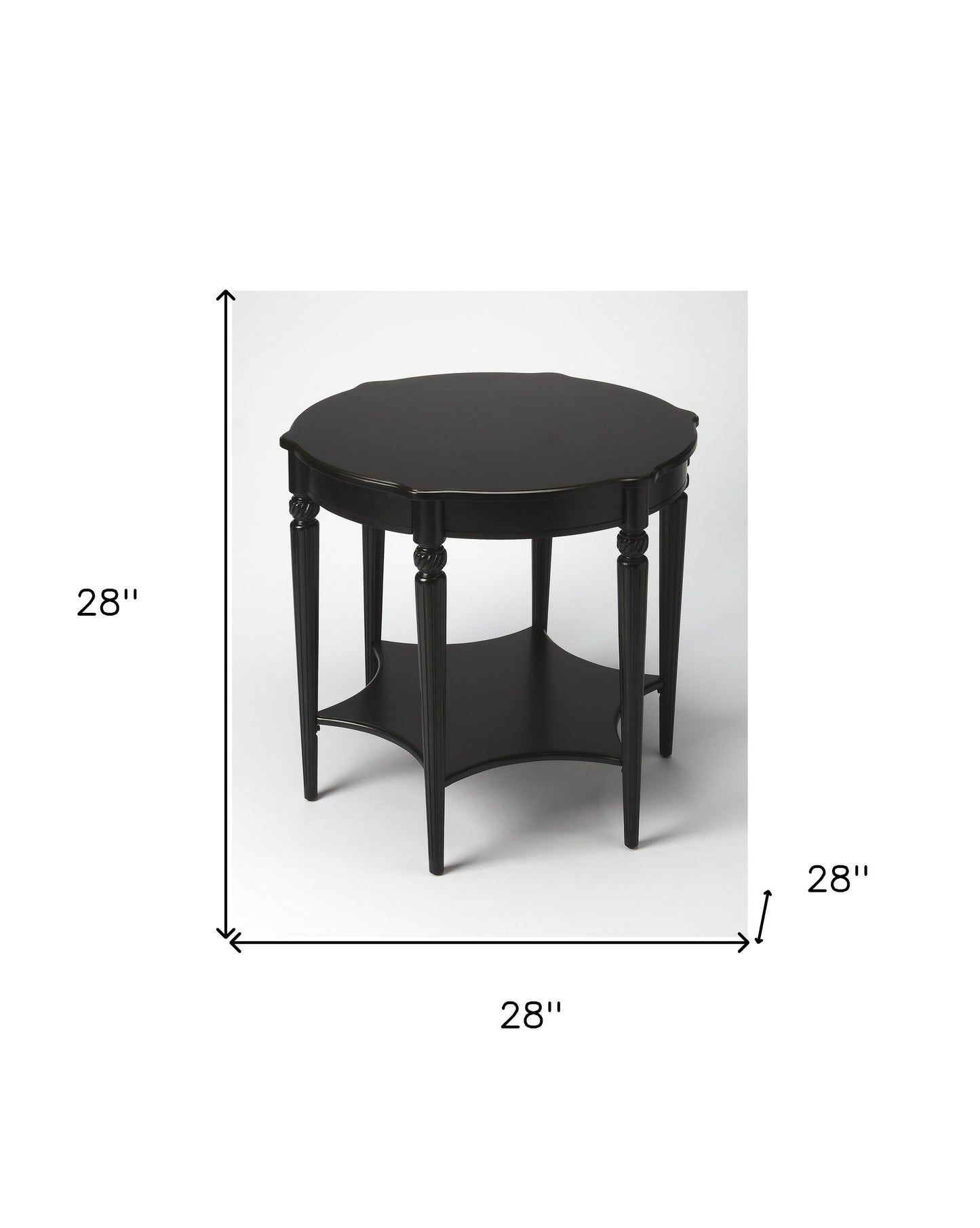 Black Licorice Accent Table