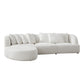 Convertible Corner Sofa with Armrest and Sectional Sofa