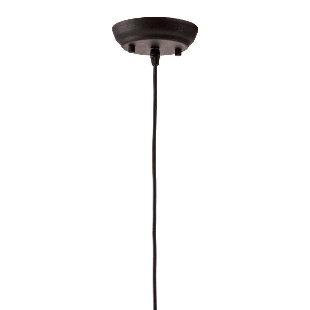 Natural Lantern Metal Dimmable Ceiling Light With Natural Shades