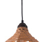 Natural Lantern Metal Dimmable Ceiling Light With Natural Shades