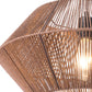 Brown Dashy Ceiling Lamp