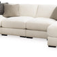 ELISSA COURT PERFORMANCE FABRIC MODULAR SECTIONAL WITH CHAISE