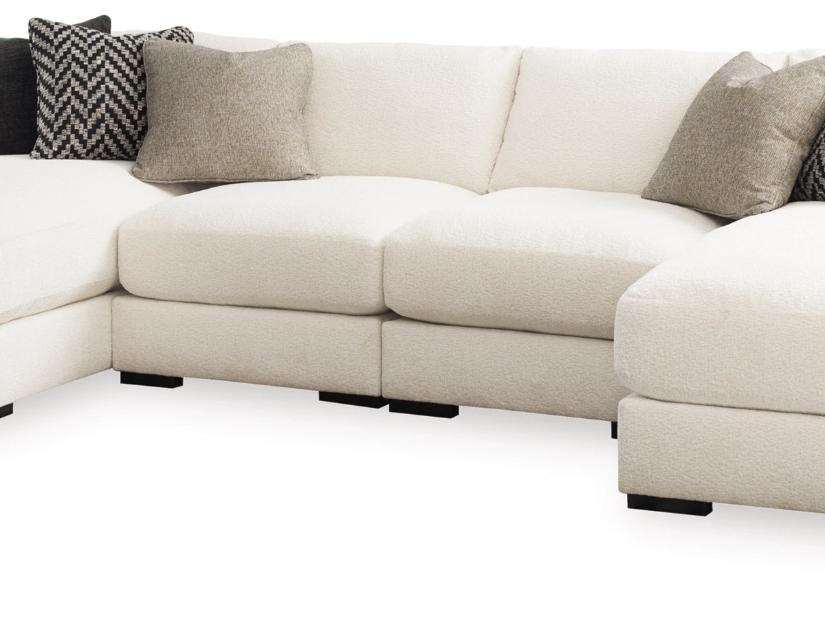 ELISSA COURT PERFORMANCE FABRIC MODULAR SECTIONAL WITH CHAISE