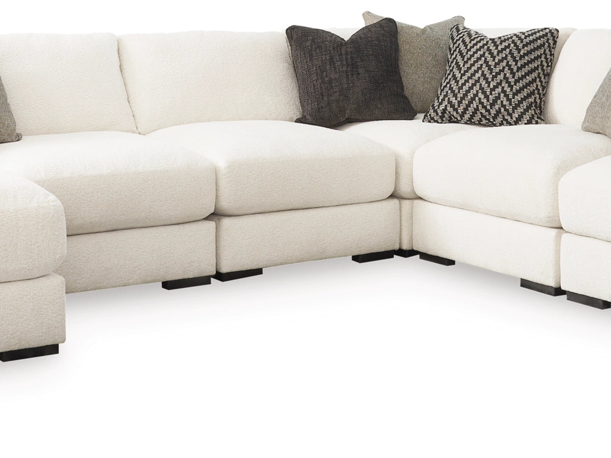 ELISSA COURT PERFORMANCE FABRIC MODULAR SECTIONAL WITH CHAISE