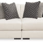 ELISSA COURT PERFORMANCE FABRIC MODULAR LOVESEAT