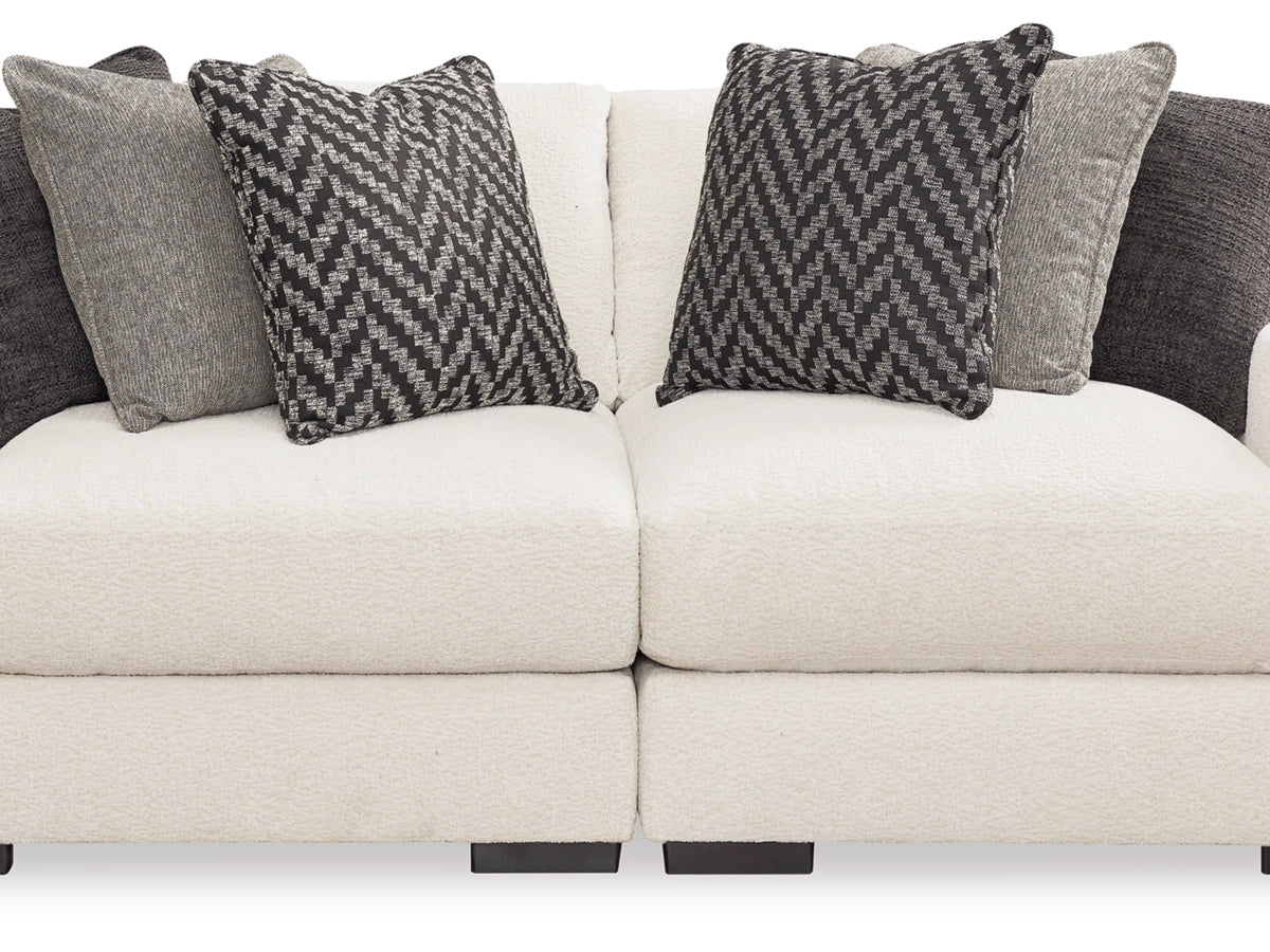 ELISSA COURT PERFORMANCE FABRIC MODULAR LOVESEAT