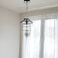 Dylan 3-Light Chrome Hanging Lantern