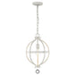 Callie 1-Light Country White Pendant