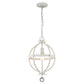 Callie 1-Light Country White Pendant