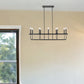 Beckett 10-Light Matte Black Island Pendant