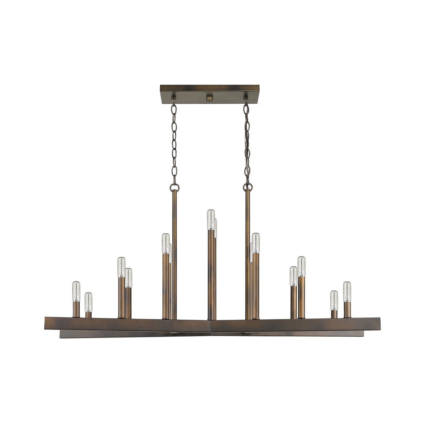 Fallon 14-Light Oil-Rubbed Bronze Island Pendant