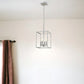 Cobar 4-Light Satin Nickel Pendant