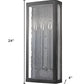 Charleston 3-Light Oil-Rubbed Bronze Shadowbox Wall Light (Large)