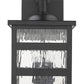 Morris 3-Light Matte Black Wall Light