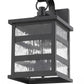 Morris 3-Light Matte Black Wall Light