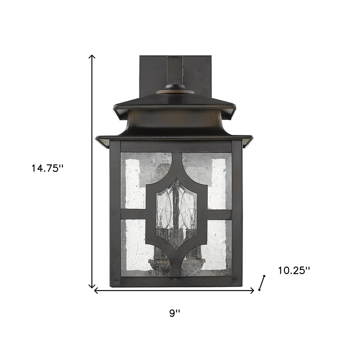 Calvert 3-Light Oil-Rubbed Bronze Wall Light