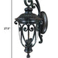 Naples 3-Light Marbelized Mahogany Wall Light