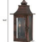 St. Charles 2-Light Acopper Patina Wall Light