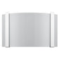 Polished Chrome Wall Sconce with Frosted Glass Shade