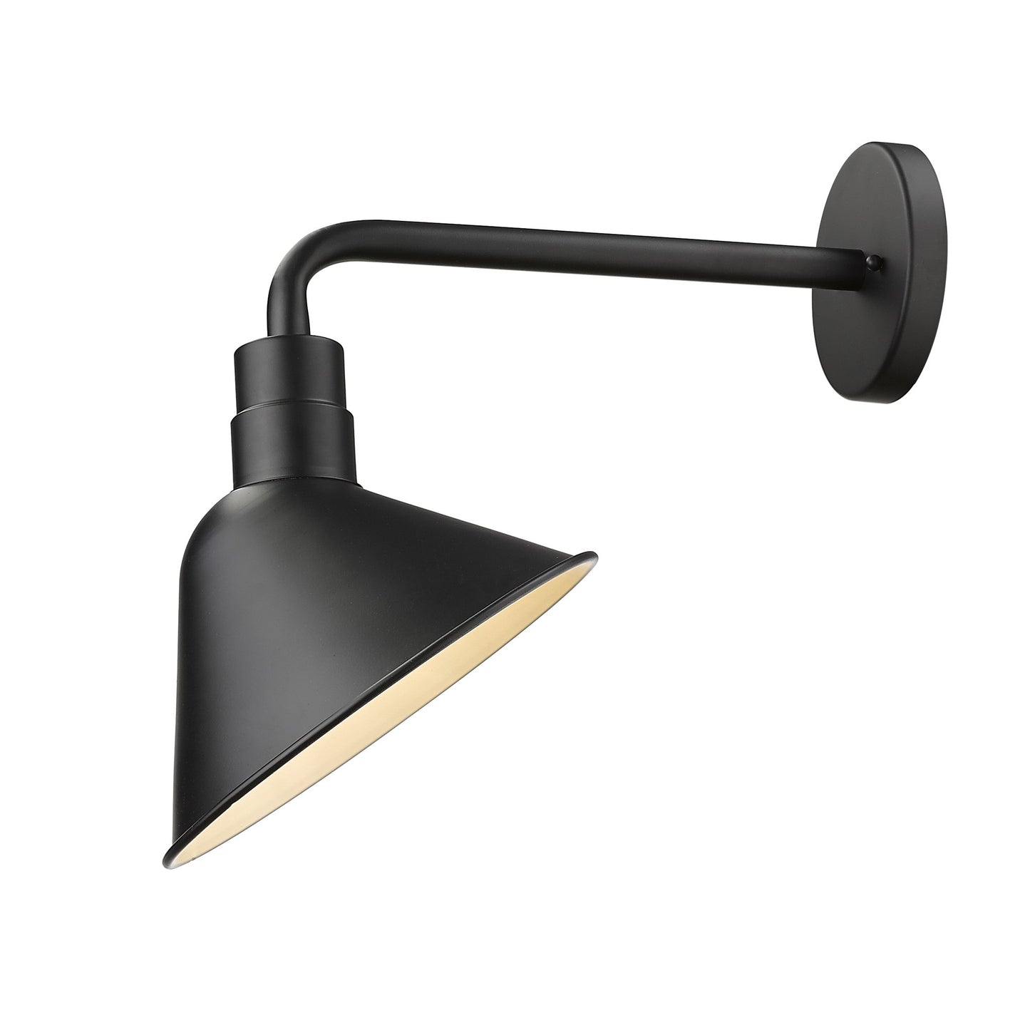 Fuller 1-Light Matte Black Wall Light