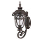 Naples 1-Light Marbelized Mahogany Wall Light