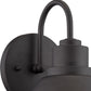 Matte Black Lamp Shade Wall Light