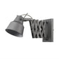 Plexus 1-Light Gray Sconce