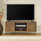 Walnut & Gold TV Stand For up to 53" TV's