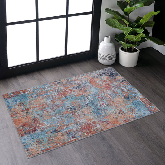 2x3 Low-Pile, Area Rug - Non-Slip