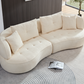 Curved Modular Sofa - 4-seat