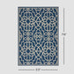 5'3" X 7'6" Outdoor Lounge Area Rug