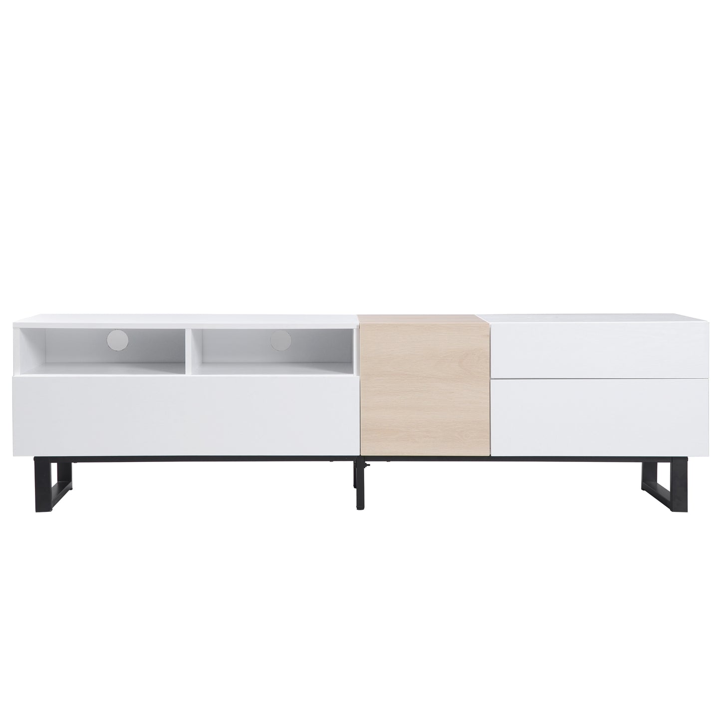 Modern TV Stand for up to 80'' TV's with Storage