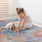 2x3 Low-Pile, Area Rug - Non-Slip