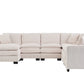 L Shaped 6-Seat Sofa Couch with Chaise Sectional