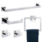 5 Pieces Bathroom Hardware Accessories Set Towel Bar Set Wall Mounted,Stainless Steel