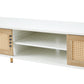 Modern TV cabinet With Double Sliding Doors & adjustable shelf For up to 50" TV's