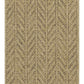 2 ft. 7 in. x 7 ft. 3 in. Jute/Black Indoor-Outdoor Area Rug