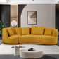 Luxury Teddy Fleece 2 piece Curved Sofa - with Swivel Armchair (360 Degrees)