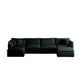 U Shaped Couch with Reversible Chaise