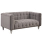 Modern Upholstered Sofa with Solid Wood Legs