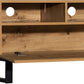 Modern TV Stand with Double Storage and Drop-Down Doors For up to 80'' TV's