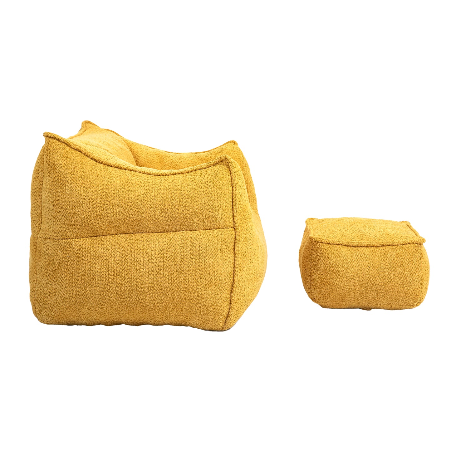 Bean Bag Kids Chair with Footstool