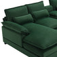 Velvet U-shaped Sectional Sofa